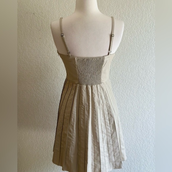 Epique Moi Vegan Leather Corset Style Spaghetti Strap Mini Dress Sz Sm - Picture 2 of 6